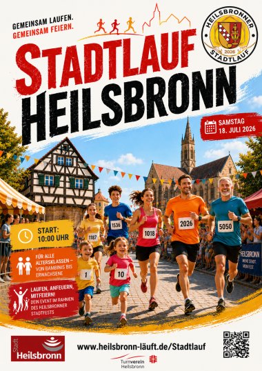 Stadtlauf Plakat 2026