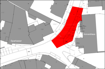 Bauabschnitt 1 auf Höhe Konventhaus